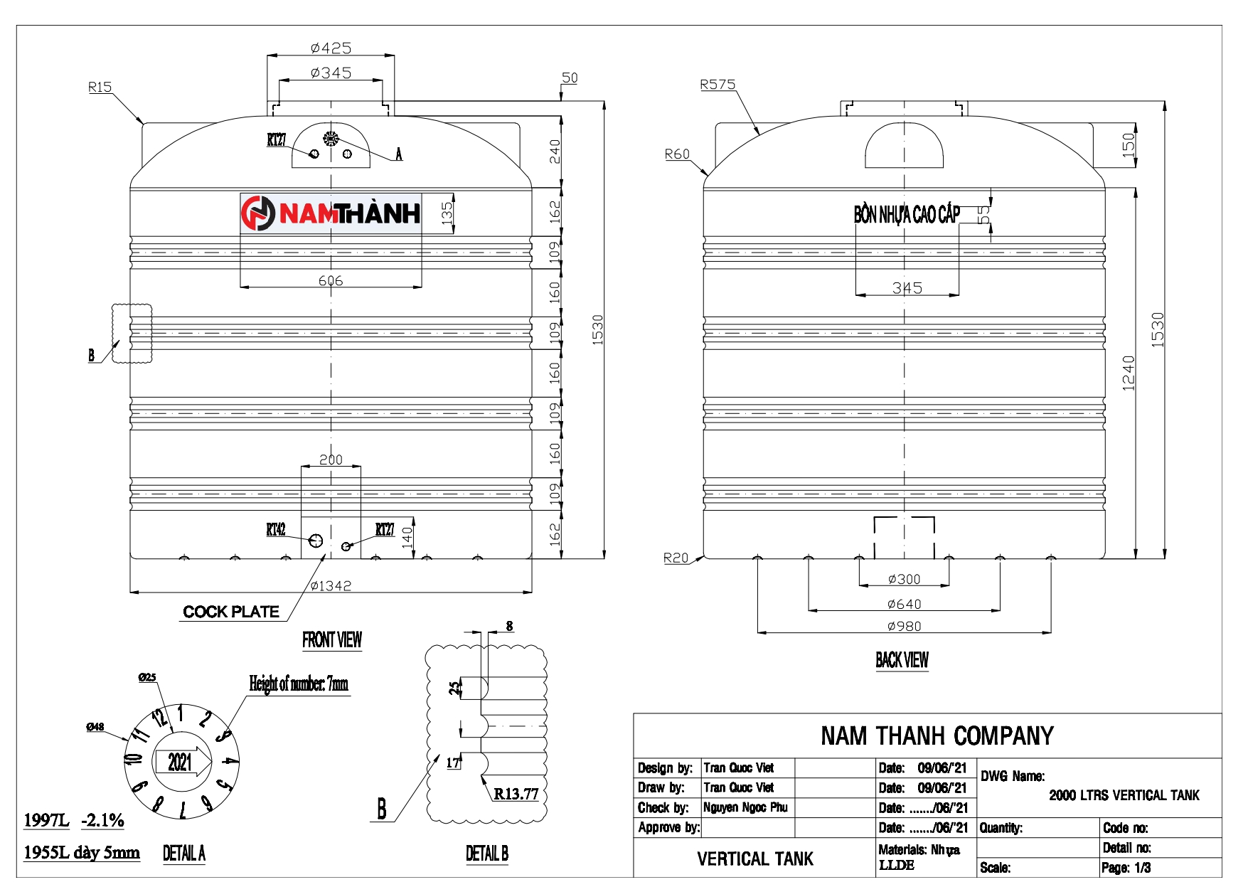 ban ve bon nuoc nhua 2000l dung nam thanh
